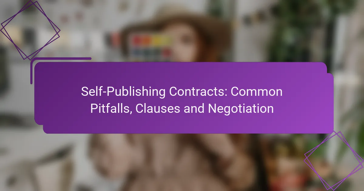 Self-Publishing Contracts: Common Pitfalls, Clauses and Negotiation